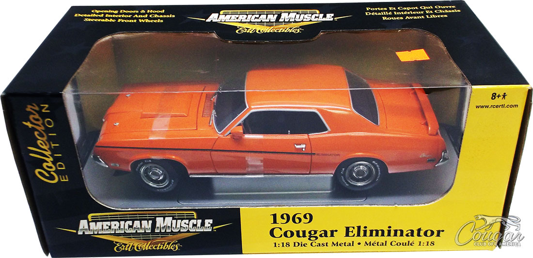 2005-Etrl-Collectibles-1969-Mercury-Cougar-Eliminator-American-Muscle-Orange