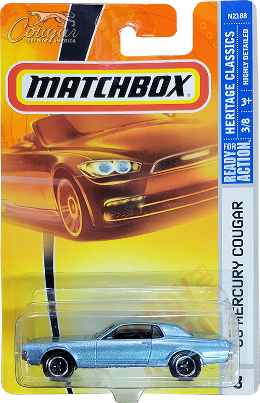 Matchbox Mercury Cougar 1:64 Diecasts Cars | The Cougar Club of America