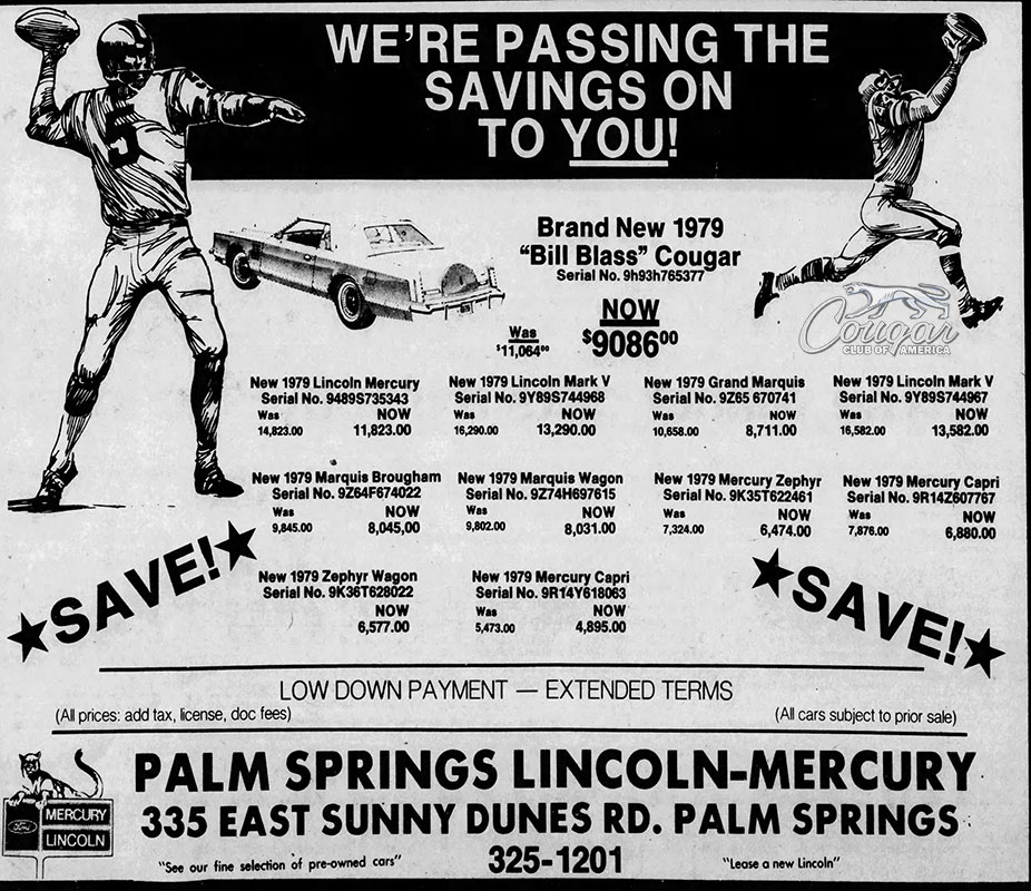 Palm-Springs-Lincolm-Mercury-1979-Bill-Blass-Cougar