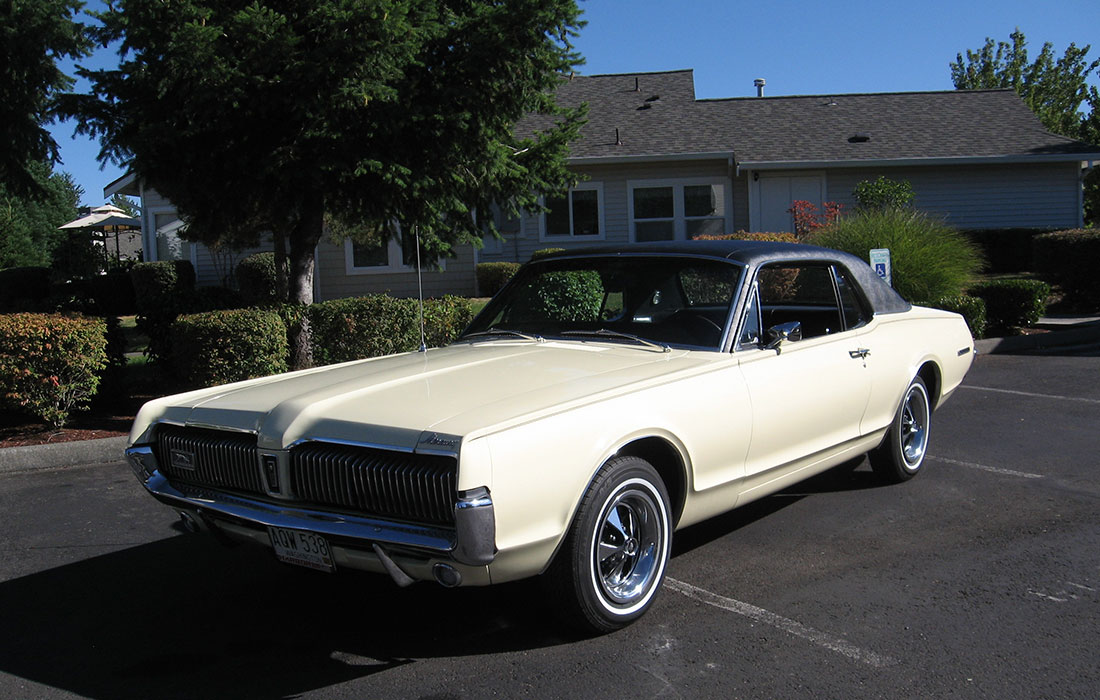 #10429 Terry Purdy 1967 Mercury Cougar