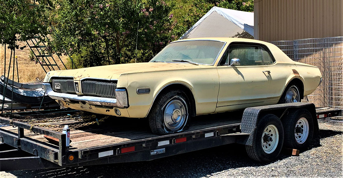 #10496 Earl Kelly 1968 Mercury Cougar